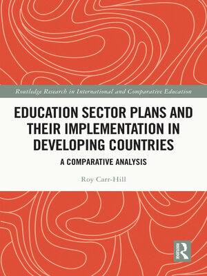cover image of Education Sector Plans and their Implementation in Developing Countries